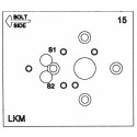 Electronic Lock Template, LaGard Swingbolt V2, SGZ02 Direct Drive or Rotary Bolt